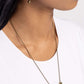 Raise Your Banner - Brass Necklace