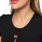 Ready Radiance - Red Necklace