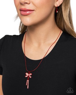 Ready Radiance - Red Necklace