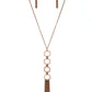 Ready, Set, GEO - Copper Necklace