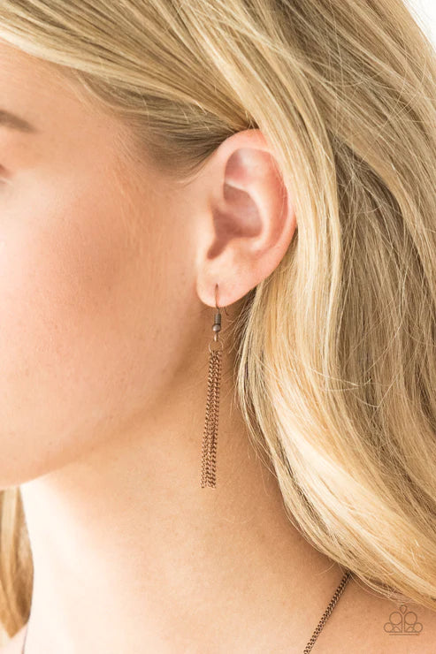 Ready, Set, GEO - Copper Necklace