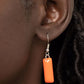 Real Zeal - Orange Necklace
