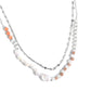 Realistic Range - White Necklace