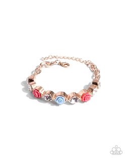 Reawakening Revelry - Bracelet and Reawakening Radiance - Earring - Rose Gold - Complete Look