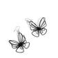 Rebirthed Radiance - Black Earring