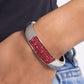 Record-Breaking Bling - Red Bracelet