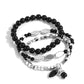 Redefined Romance - Black Bracelet