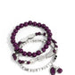 Redefined Romance - Purple Bracelet
