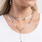 Reeling in Radiance - Silver Necklace