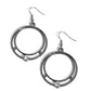 Refined Rotation - Black Earring