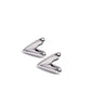 Reflective Romance - Silver Earring