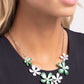 Reflective Rundown - Green Necklace