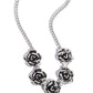 Refreshing Roses - Silver Necklace