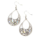 Regal Recreation - White Earring