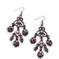 Regal Renovation - Purple Earring