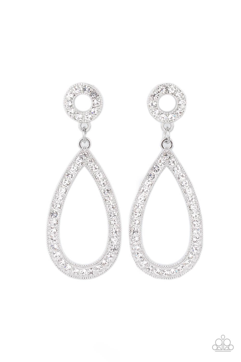 Regal Revival - White Earring