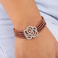 Regal Rose - Brown Bracelet