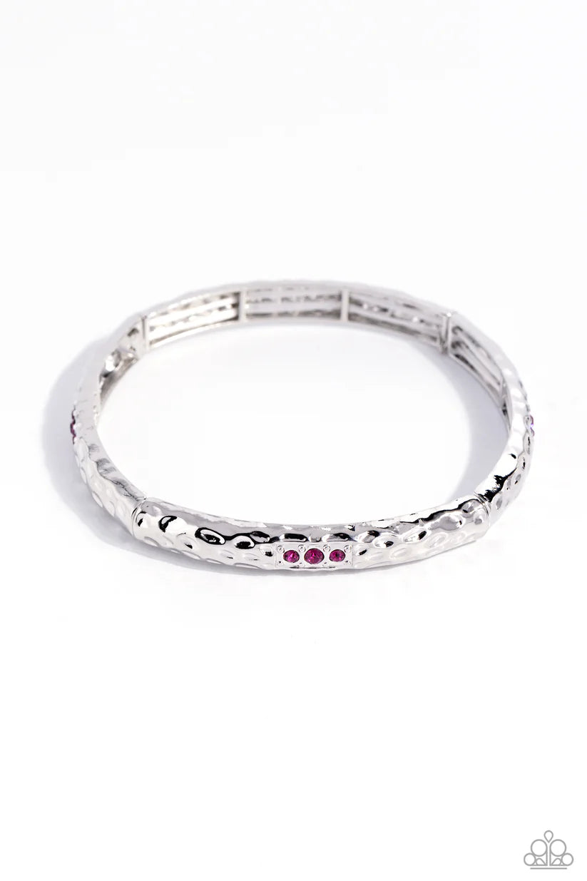 Reinvented Refinement - Pink Bracelet