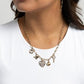 Reminiscent Reveal - Gold Necklace