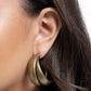 Restless Radiance - Brass Earring