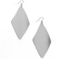 Retro Rally - Silver Earring