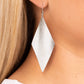 Retro Rally - Silver Earring