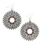 Revel in Radiance - Red Earring