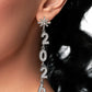 Ring in the Shimmer - White - Earring