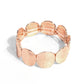 Rippling Record - Rose Gold Bracelet