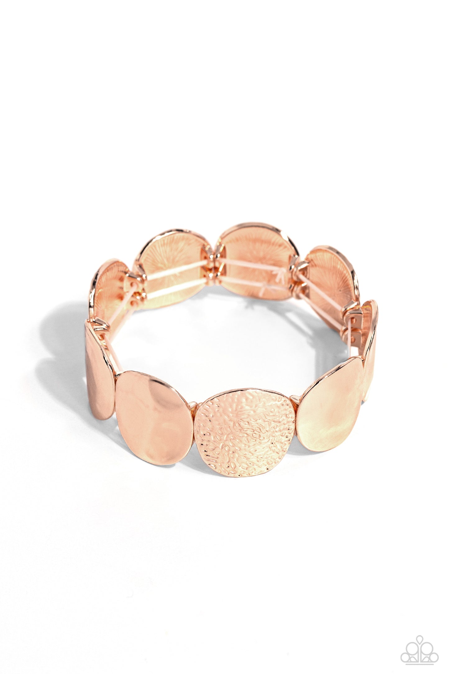 Rippling Record - Rose Gold Bracelet