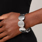 Rippling Record - Silver Bracelet