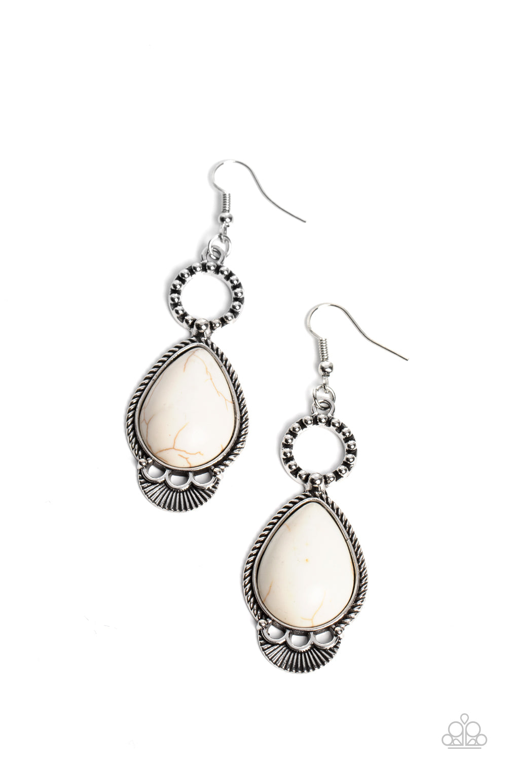 River Cruzin’ - White Earring