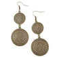 Road Trip Paradise - Brass Earring