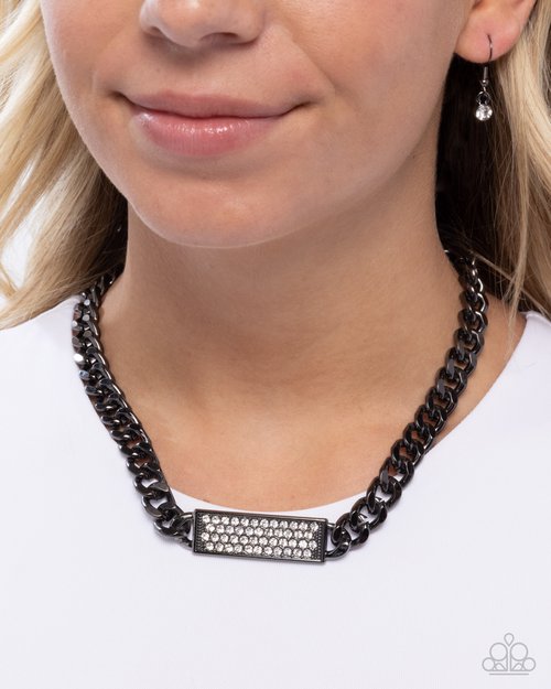 Rockstar Radiance - Black Necklace