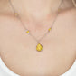 Romantic Rendezvous - Yellow Necklace