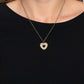 Romantic Retreat - Brass Necklace
