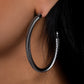 Roped in Radiance - Black Earring