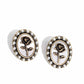 Rosy Relic - Brass Earring