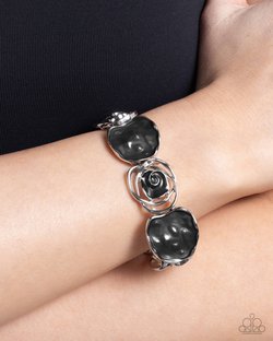 Rosy Rubato - Black Bracelet