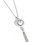 Rotating Radiance - White Necklace