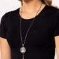 Rotating Radiance - White Necklace