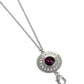 Rounded Reign - Pink Necklace