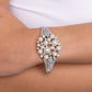 Royal Red Carpet - White Bracelet