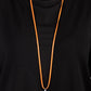 Rural Reflection - Orange Necklace