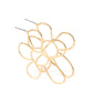Rustic Rarity - Gold Earring
