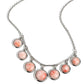 Rustic Recognition - Orange Necklace