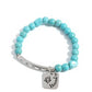 Rustic Reminder - Blue Bracelet