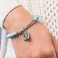 Rustic Reminder - Blue Bracelet