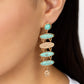 Rustic Reverie - Blue Earring