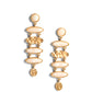 Rustic Reverie - Gold Earring